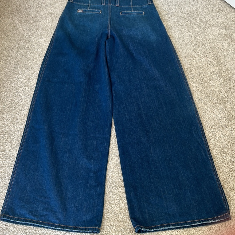 Alice and Olivia Anders low rise pleated jeans - Picture 7 of 16